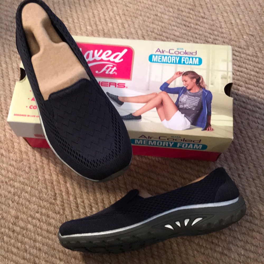 Skechers relaxed fit - reggae fest willows - navy